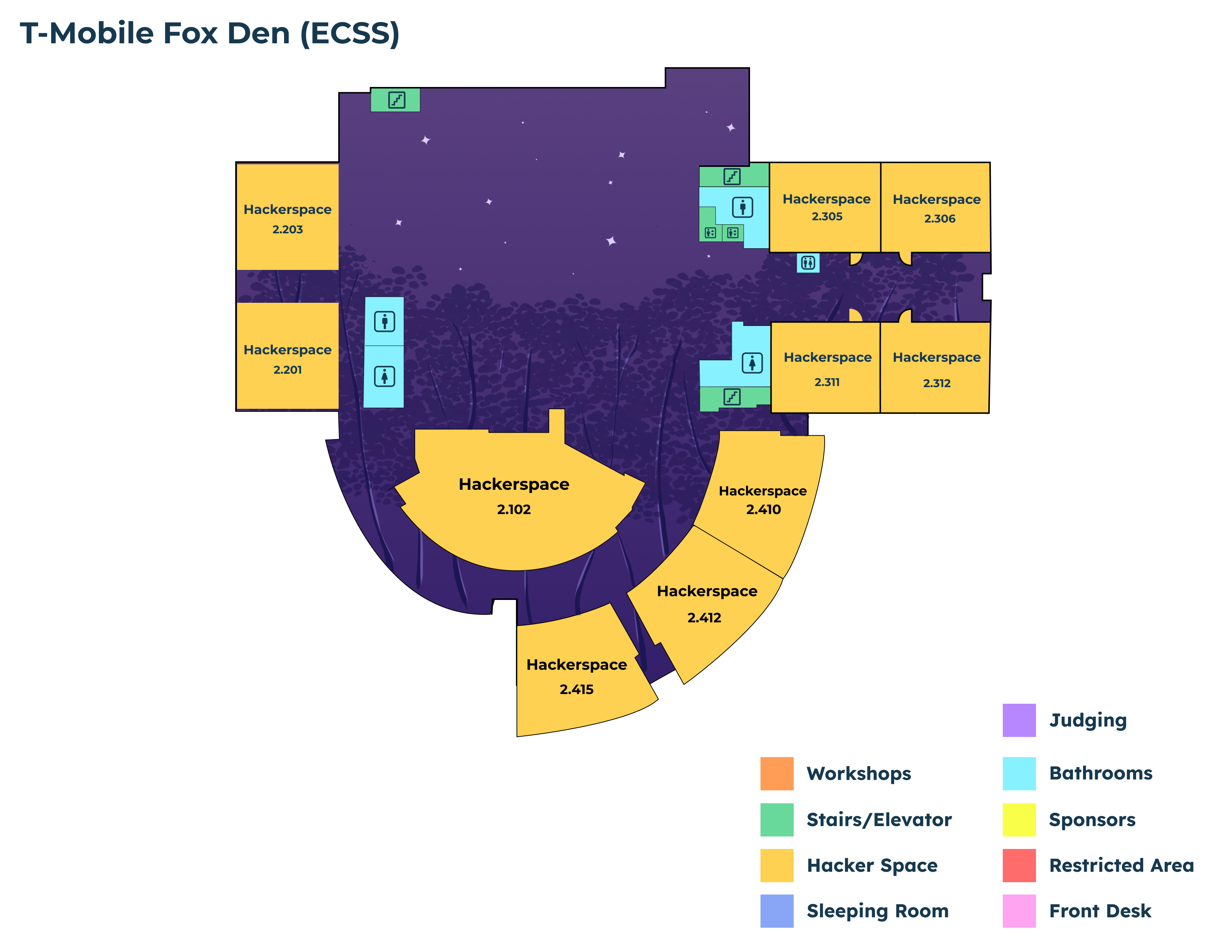 ECSW Interior Map