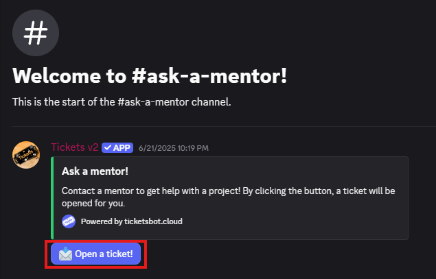 mentor support channel